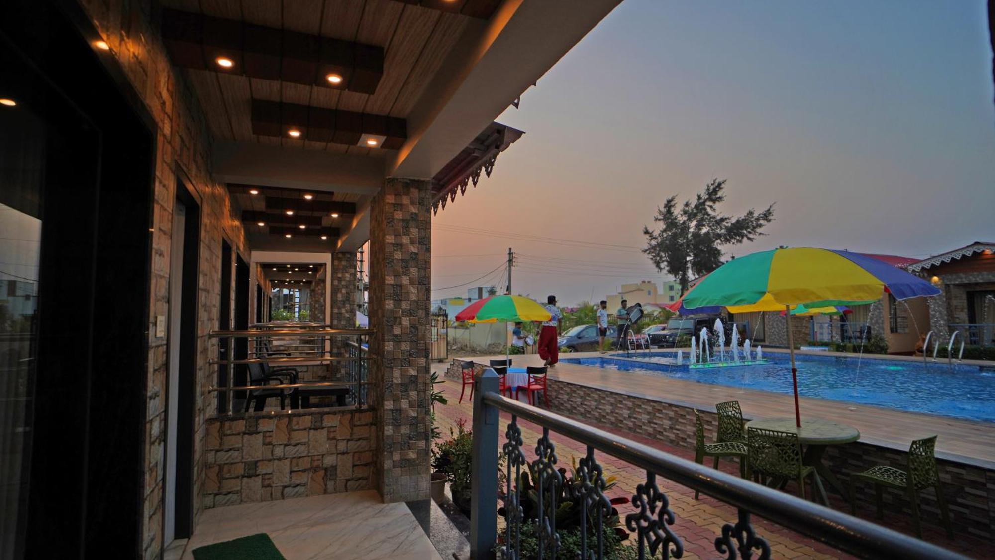 Aqua Blue Resort Private Limited Mandarmani Ngoại thất bức ảnh